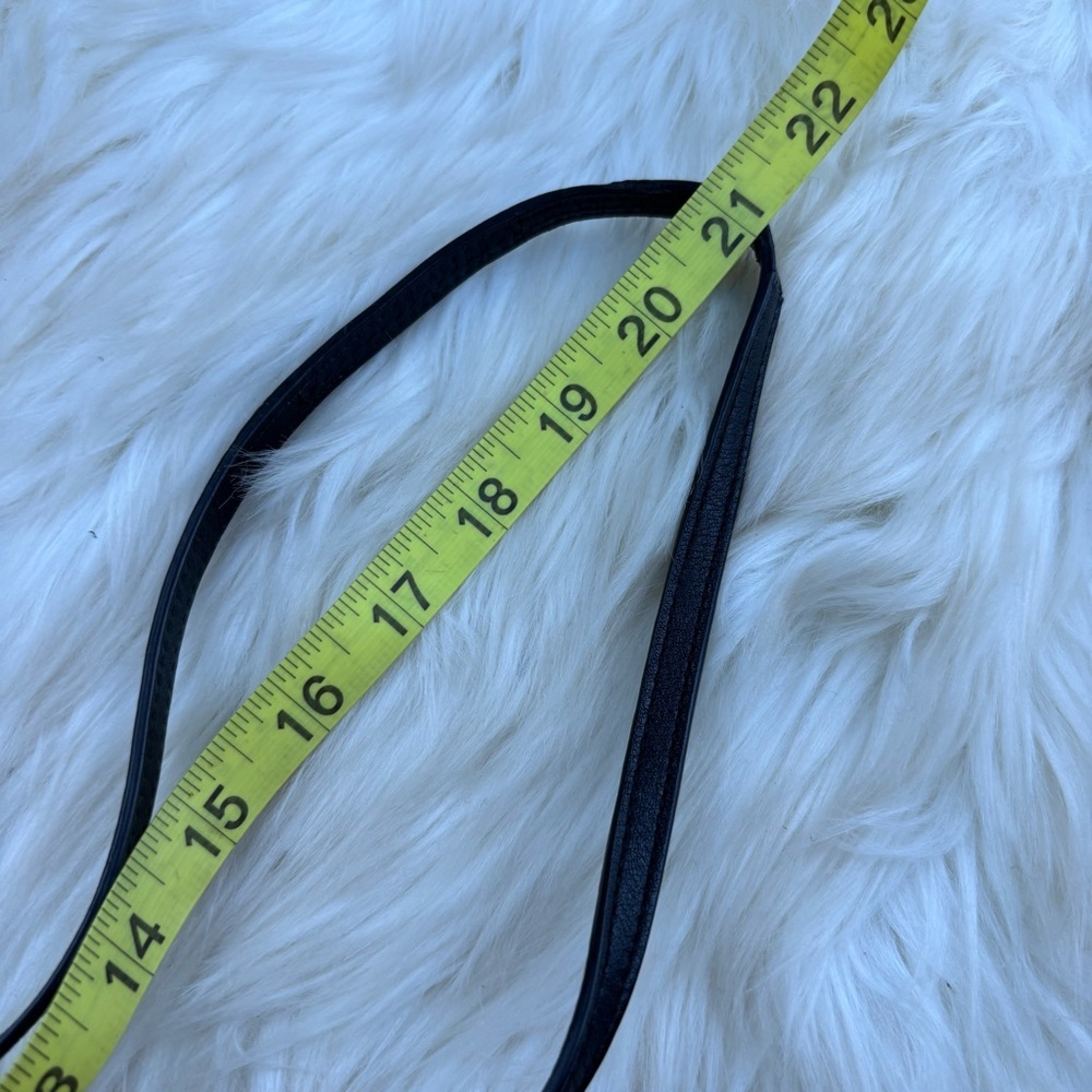 COACH BlACK LEATHE CROSSBODY BAG - Picture 8 of 8